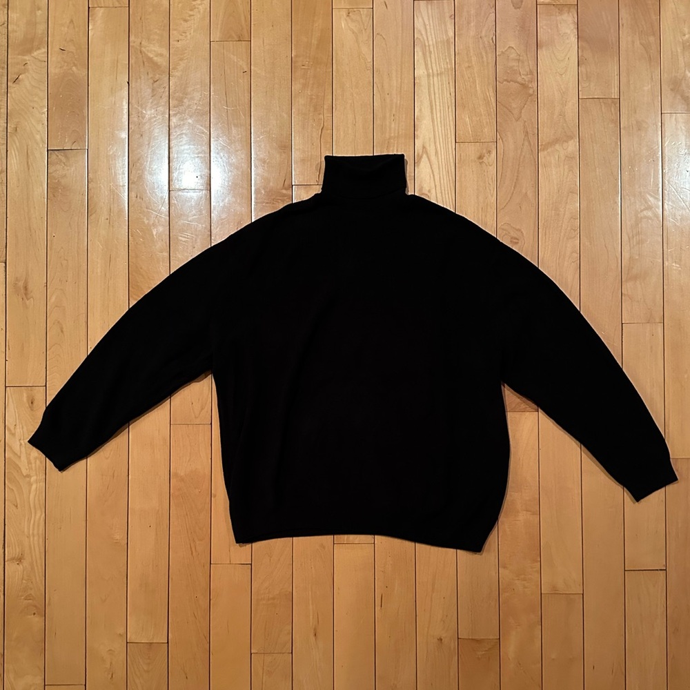 ASOS Design Oversized Lightweight Rib Roll Neck Sweater
